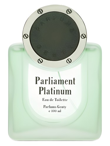 Frasco de Parliament Platinum — Parfums Genty