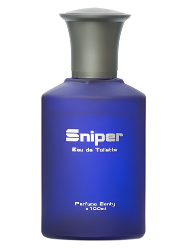 Frasco de Sniper, de Parfums Genty