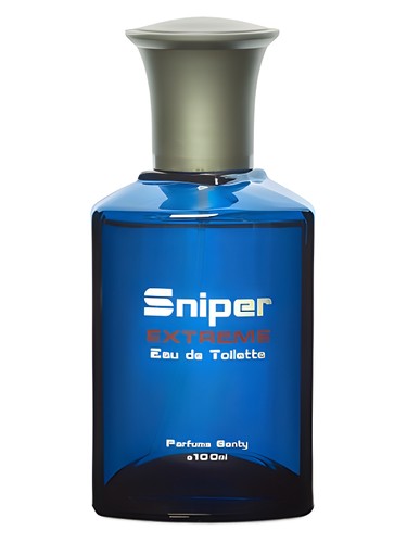 Frasco de Sniper Extreme, de Parfums Genty