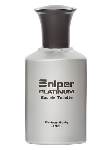Frasco de Sniper Platinum, de Parfums Genty