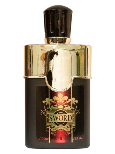 Frasco de Sword, de Parfums Genty