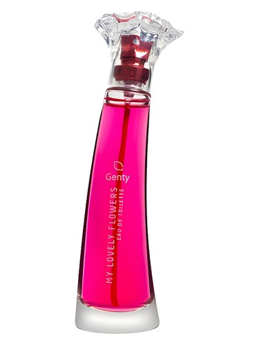 Frasco de My Lovely Flowers Sexy Pink, de Parfums Genty