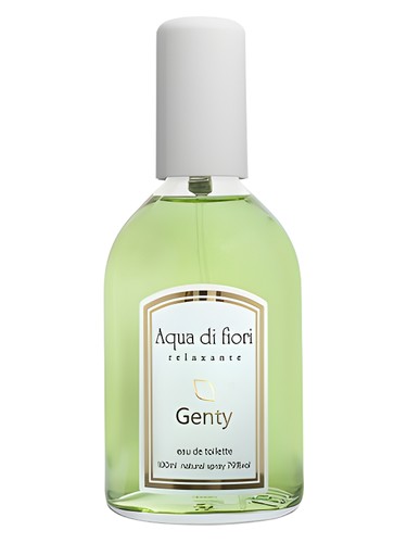 Frasco de Aqua di Fiori Relaxante, de Parfums Genty