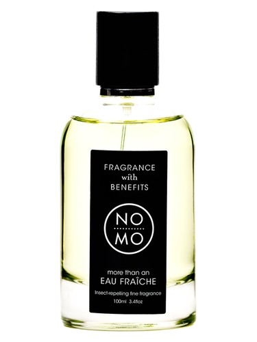 Frasco de NoMo, de Fragrance with Benefits
