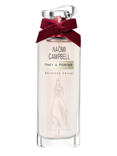 Frasco de Prêt à Porter Absolute Velvet, de Naomi Campbell