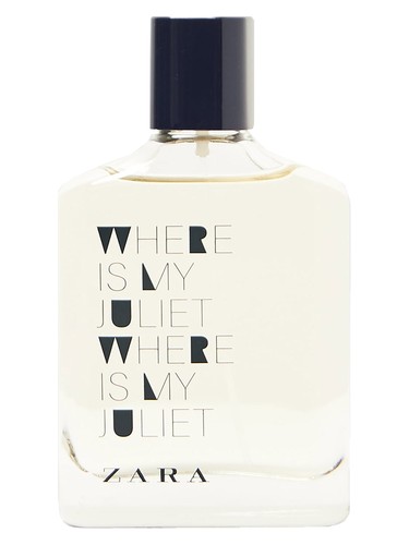 Frasco de Where Is My Juliet, de Zara