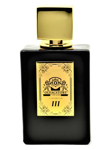 Frasco de III Olfacstory Club, de Olfacstory Parfums