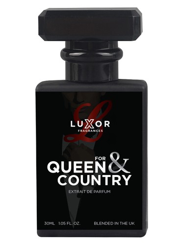Frasco de For Queen & Country, de Luxor Fragrances
