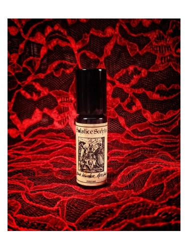 Frasco de Black Leather Red Lace, de Solstice Scents