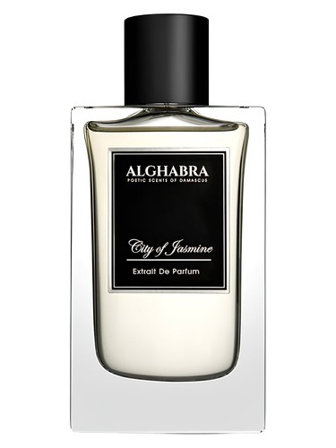 Frasco de City of Jasmine, de Alghabra Parfums