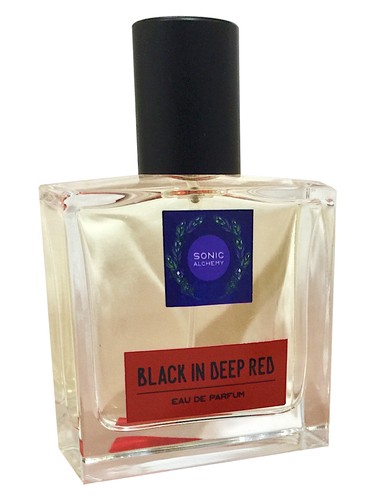Frasco de Black In Deep Red, de Sonic Alchemy
