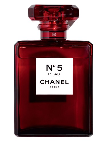 Frasco de Chanel No 5 L'Eau Red Edition, de Chanel