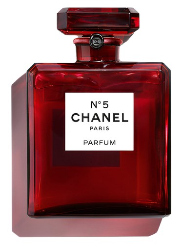 Frasco de Chanel No 5 Parfum Red Edition, de Chanel