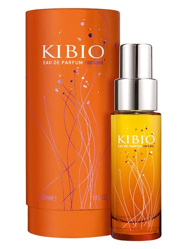 Frasco de Kibio Eau de Parfum 100% Bio, de Kibio