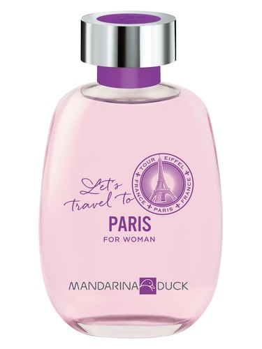 Frasco de Let's Travel To Paris For Women, de Mandarina Duck