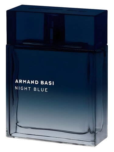 Frasco de Night Blue, de Armand Basi