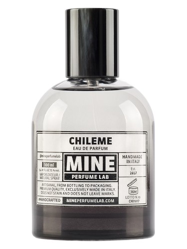 Frasco de Chileme, de Mine Perfume Lab