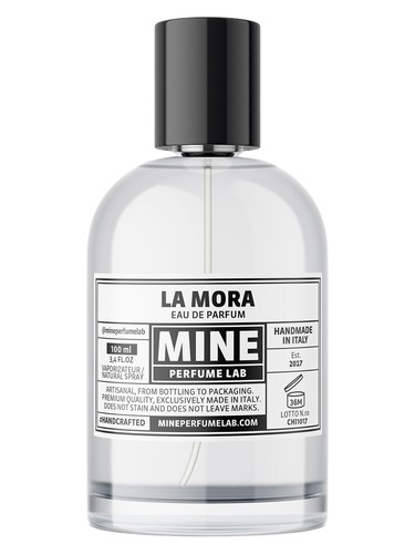 Frasco de La Mora, de Mine Perfume Lab