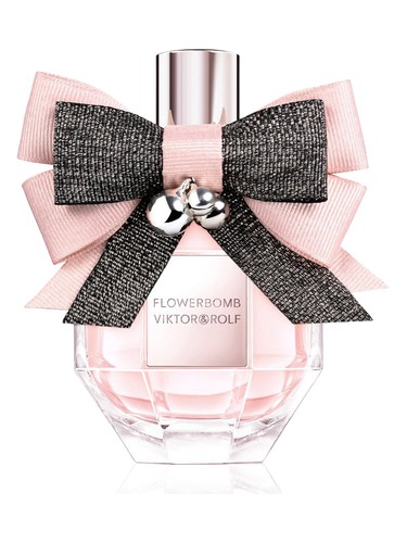 Frasco de Flowerbomb Christmas 2018 Edition, de Viktor&Rolf