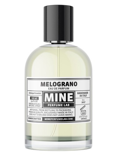 Frasco de Melograno, de Mine Perfume Lab