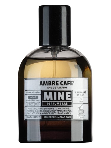 Frasco de Ambre Cafe' — Mine Perfume Lab