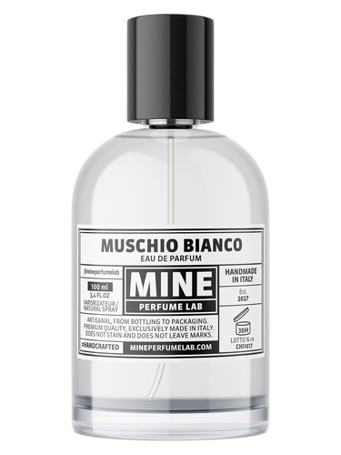 Frasco de Muschio Bianco, de Mine Perfume Lab
