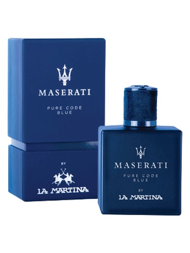 Frasco de Maserati Pure Code Blue, de La Martina