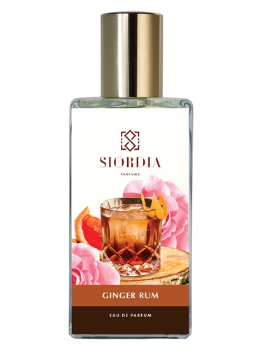 Frasco de Ginger Rom, de Siordia Parfums