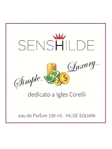 Frasco de Simple Luxury, de Hilde Soliani