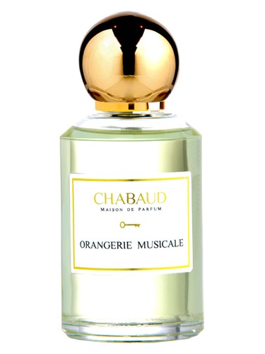 Frasco de Orangerie Musicale, de Chabaud Maison de Parfum