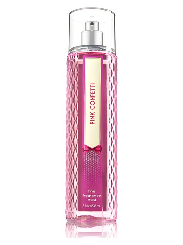 Frasco de Pink Confetti, de Bath & Body Works