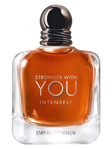 Frasco de Emporio Armani Stronger With You Intensely — Giorgio Armani