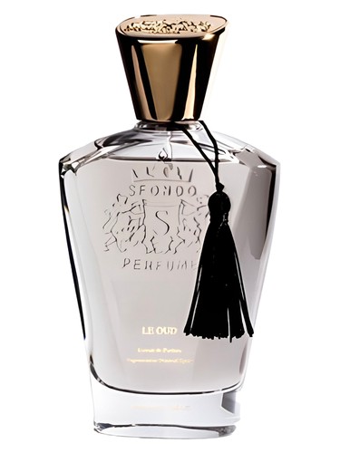 Frasco de Le Oud, de Sfondo Perfume