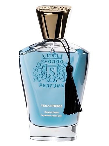 Frasco de Viola Intense, de Sfondo Perfume