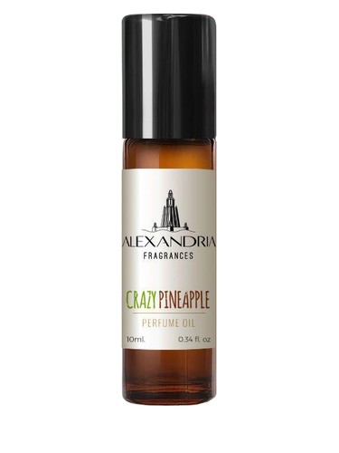 Frasco de Crazy Pineapple Perfume Oil, de Alexandria Fragrances