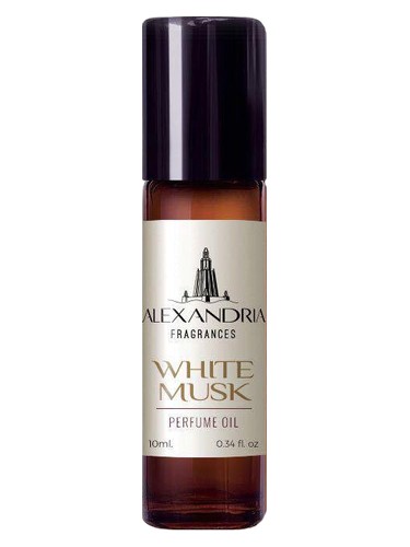 Frasco de White Musk Perfume Oil, de Alexandria Fragrances