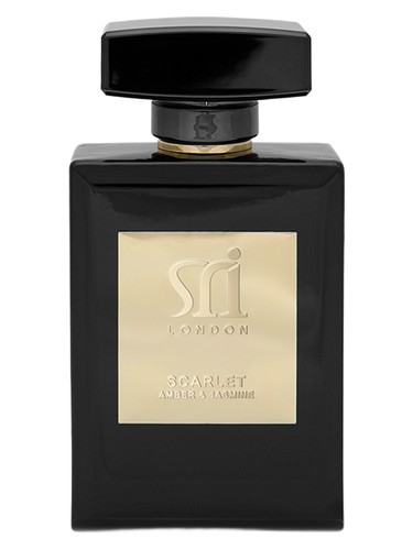 Frasco de Scarlet Amber & Jasmine, de Sri London