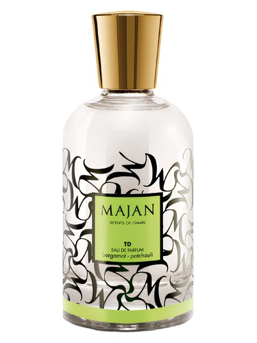 Frasco de TD Bergamot Patchouli, de Majan