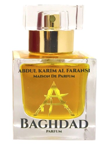 Frasco de Baghdad Parfum, de Abdul Karim Al Faransi