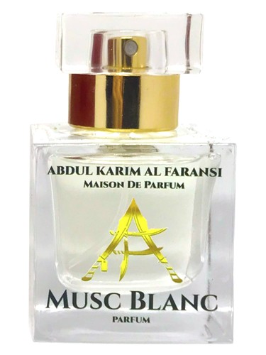 Frasco de Musc Blanc Parfum, de Abdul Karim Al Faransi