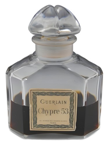 Frasco de Chypre 53, de Guerlain