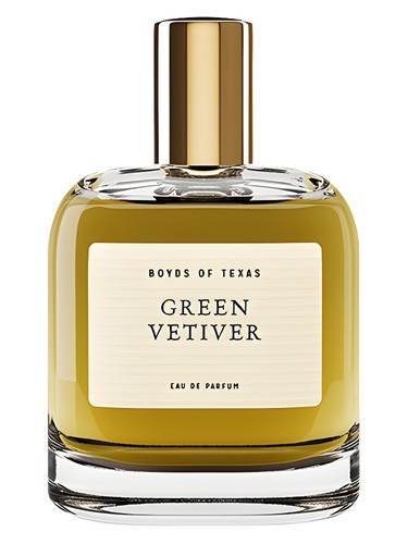 Frasco de Green Vetiver, de Boyd's of Texas