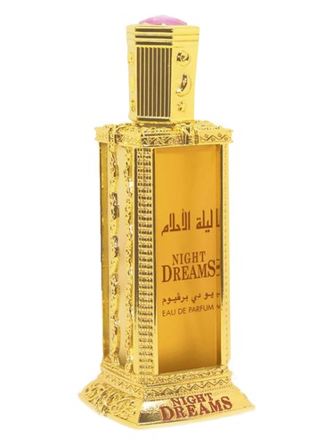 Frasco de Night Dreams Eau de Parfum, de Al Haramain Perfumes