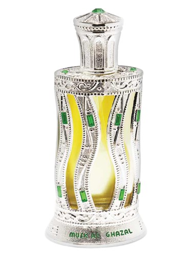 Frasco de Musk Al Ghazal Eau de Parfum, de Al Haramain Perfumes