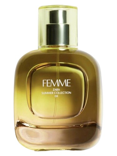 Frasco de Femme Summer, de Zara