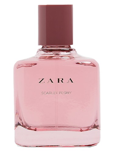 Frasco de Scarlet Peony, de Zara