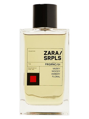 Frasco de SRPLS FRGRNC 01, de Zara
