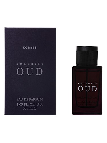 Frasco de Amethyst Oud, de Korres