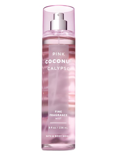 Frasco de Pink Coconut Calypso, de Bath & Body Works