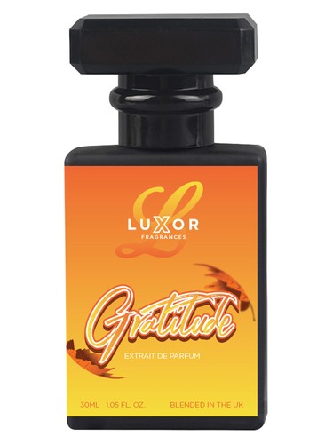Frasco de Gratitude, de Luxor Fragrances
